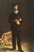 Portrait of Gilbert Marcellin Desboutin, Edouard Manet